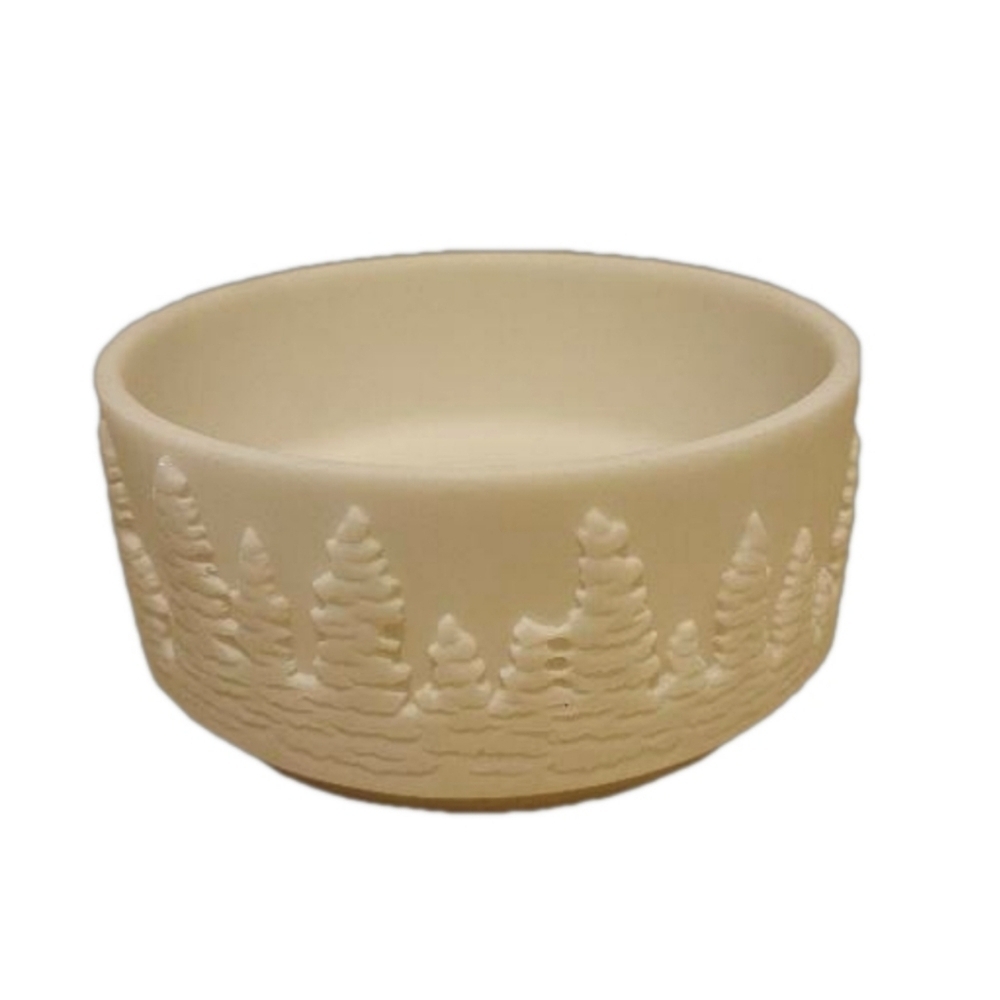 Bath and Body Works winter scene candle holder 14.5 oz jar or smaller